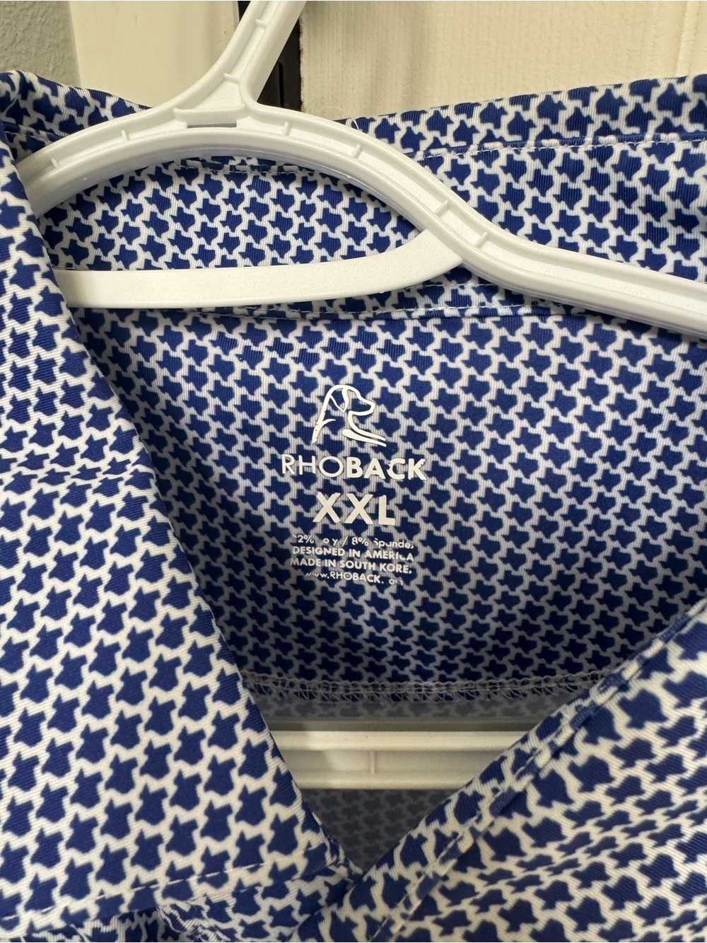 Men’s XXL Rhoback “Don’t Mess” polo
